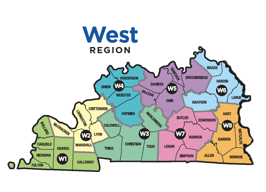 West Region Counties